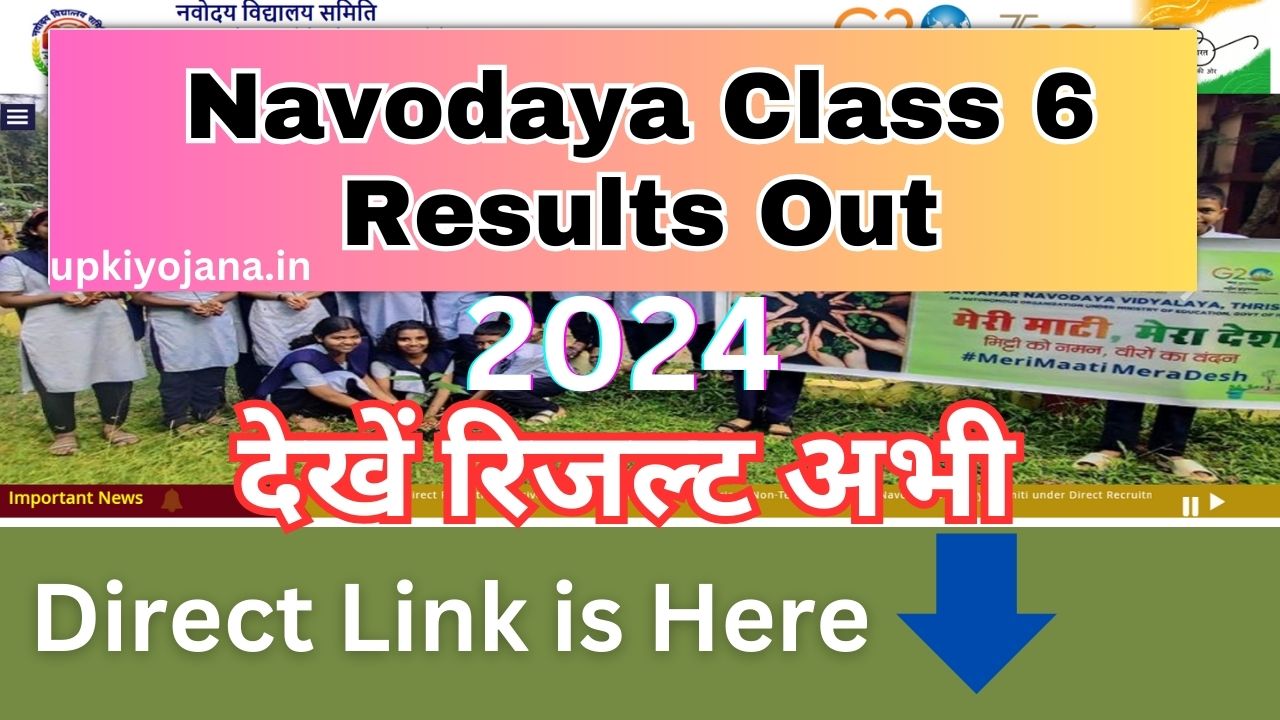 navodaya result 2024